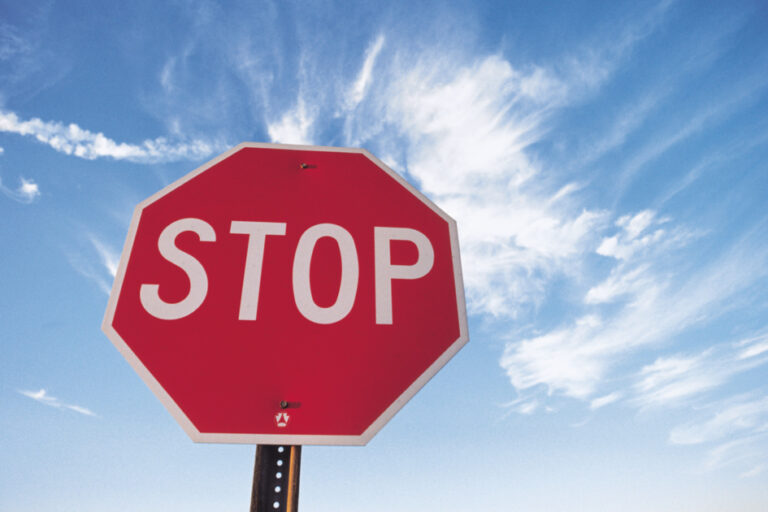 Picture of stop sign